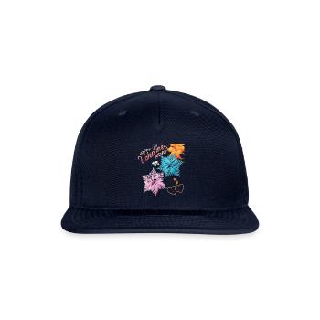 Valentines day loves till the very end - Snapback Baseball Cap - navy - Front