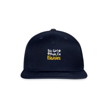Daisy Garden Gardening Gardener - Snapback Baseball Cap - navy - Front