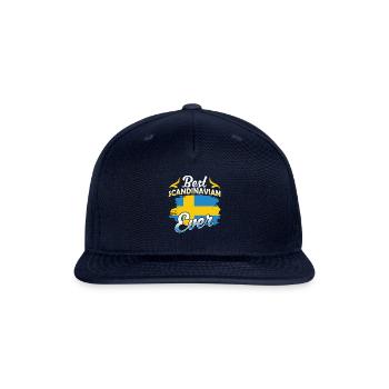 Best Scandinavian Ever Sweden Nordic Scandinavia - Snapback Baseball Cap - navy - Front