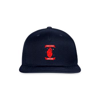 Heart Attack Survivor Survived Bypass Cardiac - Snapback Baseball Cap - navy - Front
