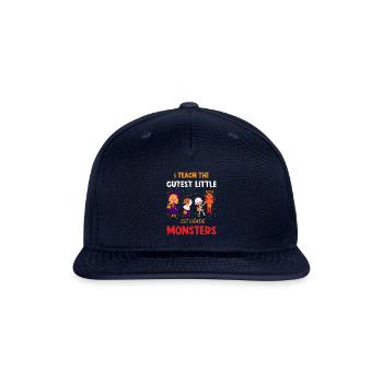The Cutest Little Monsters - Snapback Baseball Cap - navy - Front