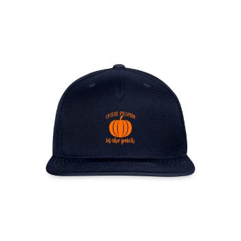 Cutest Pumpkin In The Patch - Snapback Baseball Cap - navy - Front