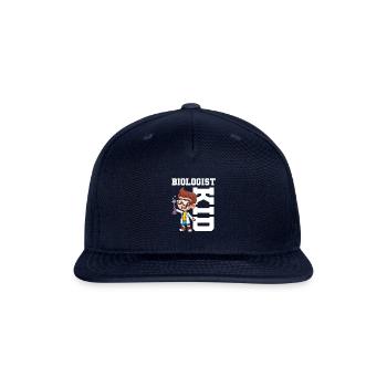 Biology Biologist Kids Biology - Snapback Baseball Cap - navy - Front