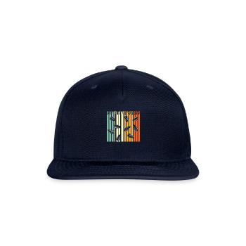 Sunflower Seeds - Snapback Baseball Cap - navy - Front