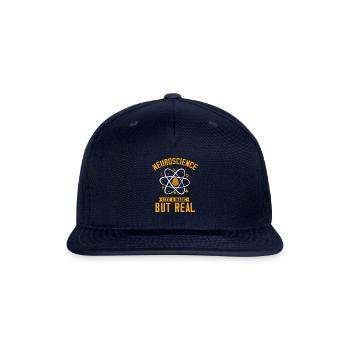 Neuroscience, neuroscientist - Snapback Baseball Cap - navy - Front