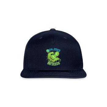 100 juice no seeds Classic - Snapback Baseball Cap - navy - Front