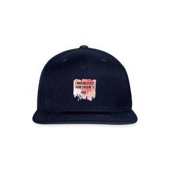 I Would Die For John B Would Die for John B - Snapback Baseball Cap - navy - Front