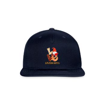 Kindergarten Love Autumn Gnome For Teachers And - Snapback Baseball Cap - navy - Front