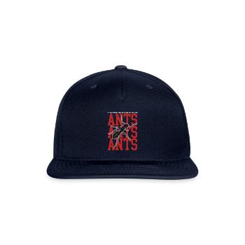 Ant Keeper To Discuss Ants - Snapback Baseball Cap - navy - Front
