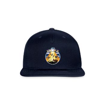 Cryptids Alien Abduction - Snapback Baseball Cap - navy - Front