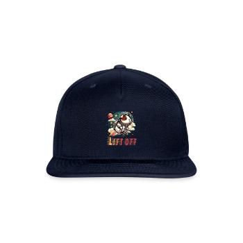Guinea Pig as an Astronaut for a Guinea pig fan - Snapback Baseball Cap - navy - Front