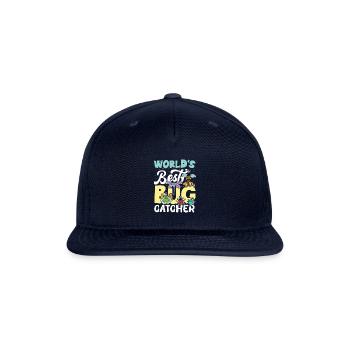 World's Best Bug Catcher - Snapback Baseball Cap - navy - Front