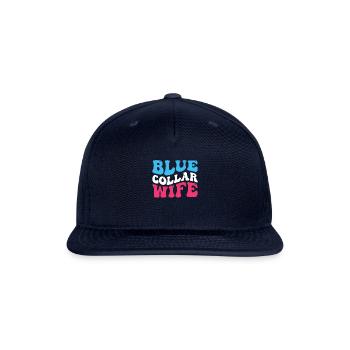Blue Collar Wives Club Blue Collar Wife - Snapback Baseball Cap - navy - Front