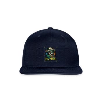 Taco Emergency Call 9 Juan Juan Mexican Food Taco - Snapback Baseball Cap - navy - Front