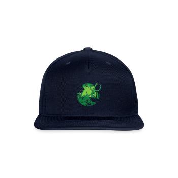 Mammoth Prehistoric Animal - Snapback Baseball Cap - navy - Front