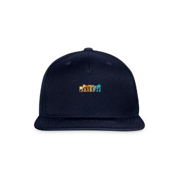 Evolution Christ Christian Religious - Snapback Baseball Cap - navy - Front