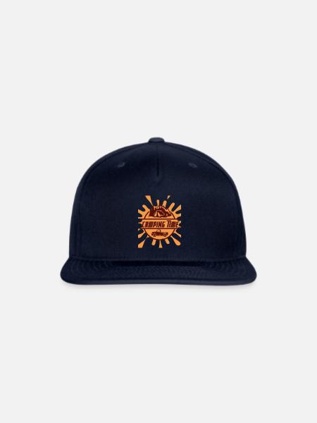 camping time - Snapback Baseball Cap - navy