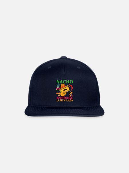 Nacho Average Lunch Lady Cinco De Mayo Fiesta - Snapback Baseball Cap - navy
