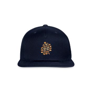 My Breads Are Not For The People Bread Maker - Snapback Baseball Cap - navy - Front