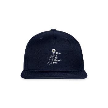 Daisy Garden Gardening Gardener - Snapback Baseball Cap - navy - Front