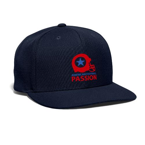 American football helmet Passion Star shield - Snapback Baseball Cap
