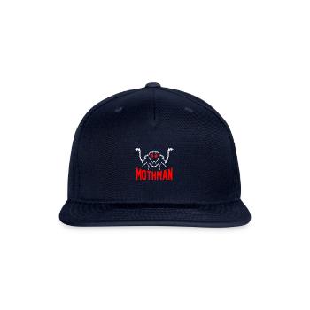 Folklore Monsters Cryptid Goth Mothman - Snapback Baseball Cap - navy - Front