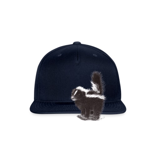 Cool cute funny Skunk - Snapback Baseball Cap