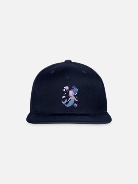 LITTLE MERMAID - Snapback Baseball Cap - navy