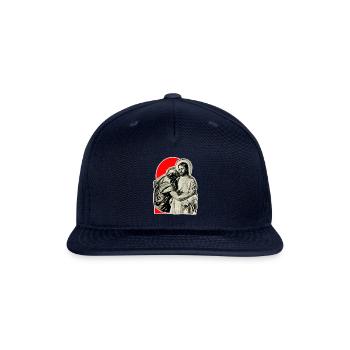 Judas' traitorous kiss in Jesus Christ - Snapback Baseball Cap - navy - Front