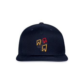 Dear John - Snapback Baseball Cap - navy - Front
