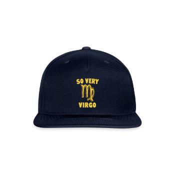 So Very Virgo - Snapback Baseball Cap - navy - Front