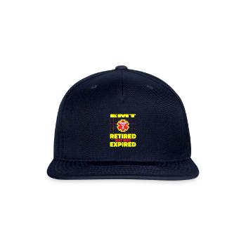 Emt Paramedic Retired - Snapback Baseball Cap - navy - Front