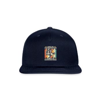 Horse Riding Cowboy Endurance Riding - Snapback Baseball Cap - navy - Front