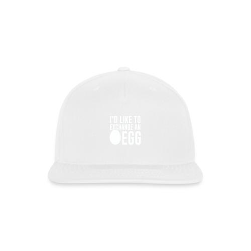 Egg Exchange Tee - Snapback Baseball Cap