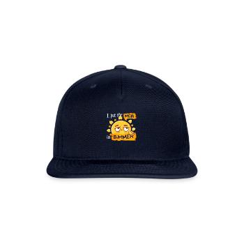 Summeh - Snapback Baseball Cap - navy - Front