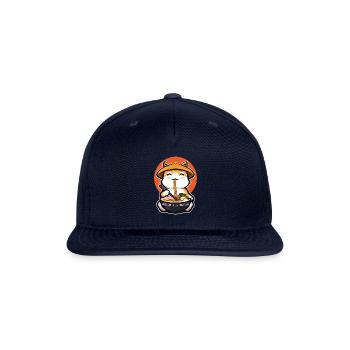 Addicted To Ramen - Snapback Baseball Cap - navy - Front