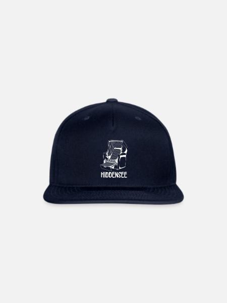 Hiddensee German Island - Snapback Baseball Cap - navy