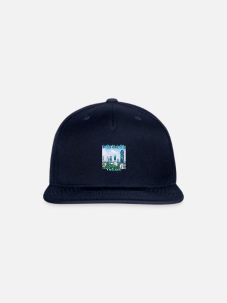 Ho Chi Minh City Vietnam - Snapback Baseball Cap - navy