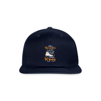 Shoemaker Leather - Snapback Baseball Cap - navy - Front