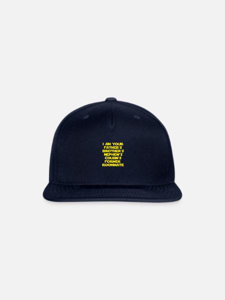 Spaceballs Quote - Snapback Baseball Cap - navy