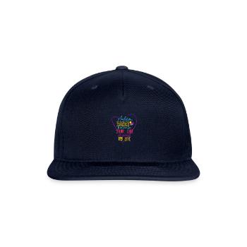 Autism Teacher Job - Snapback Baseball Cap - navy - Front