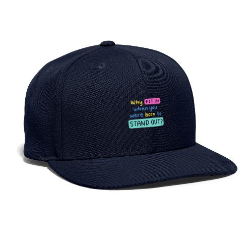Trending design. - Snapback Baseball Cap