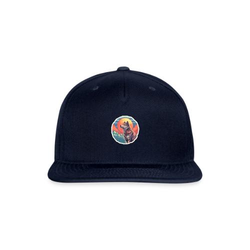 Majestic Wolf Moon - Snapback Baseball Cap