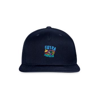 Fiesta Like There Is No Manana - Snapback Baseball Cap - navy - Front