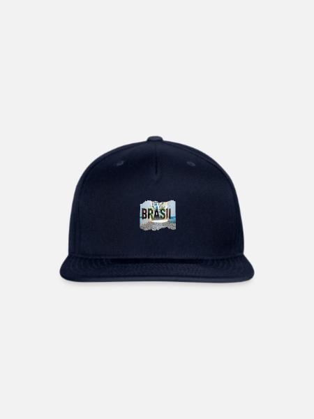 BRASIL 23 12 - Snapback Baseball Cap - navy