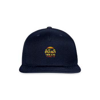 Earth There Men s Planet - Snapback Baseball Cap - navy - Front