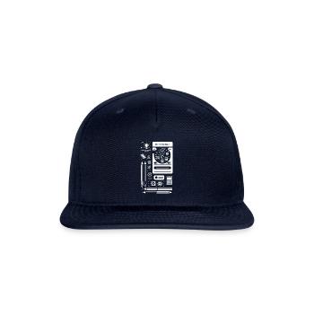 Brainstorm Buddy 8 - Snapback Baseball Cap - navy - Front