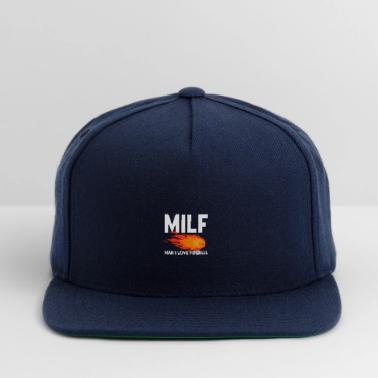 Milf Hunter Funny Dad Hat - Adjustable Baseball Cap For Men & Women - Humor Gift For Him - View #5