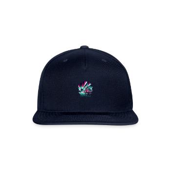 Lofoten Northern Lights Scandinavia Trip - Snapback Baseball Cap - navy - Front
