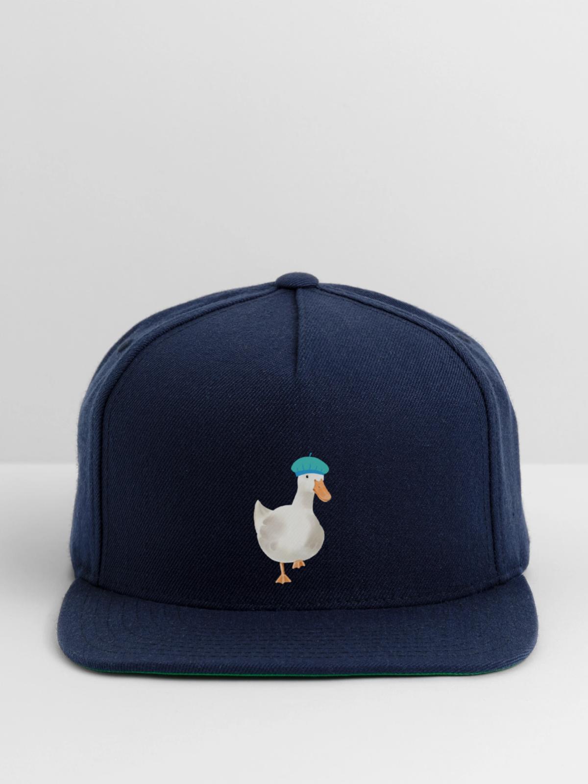 Ducky - Snapback Baseball Cap - navy - Front